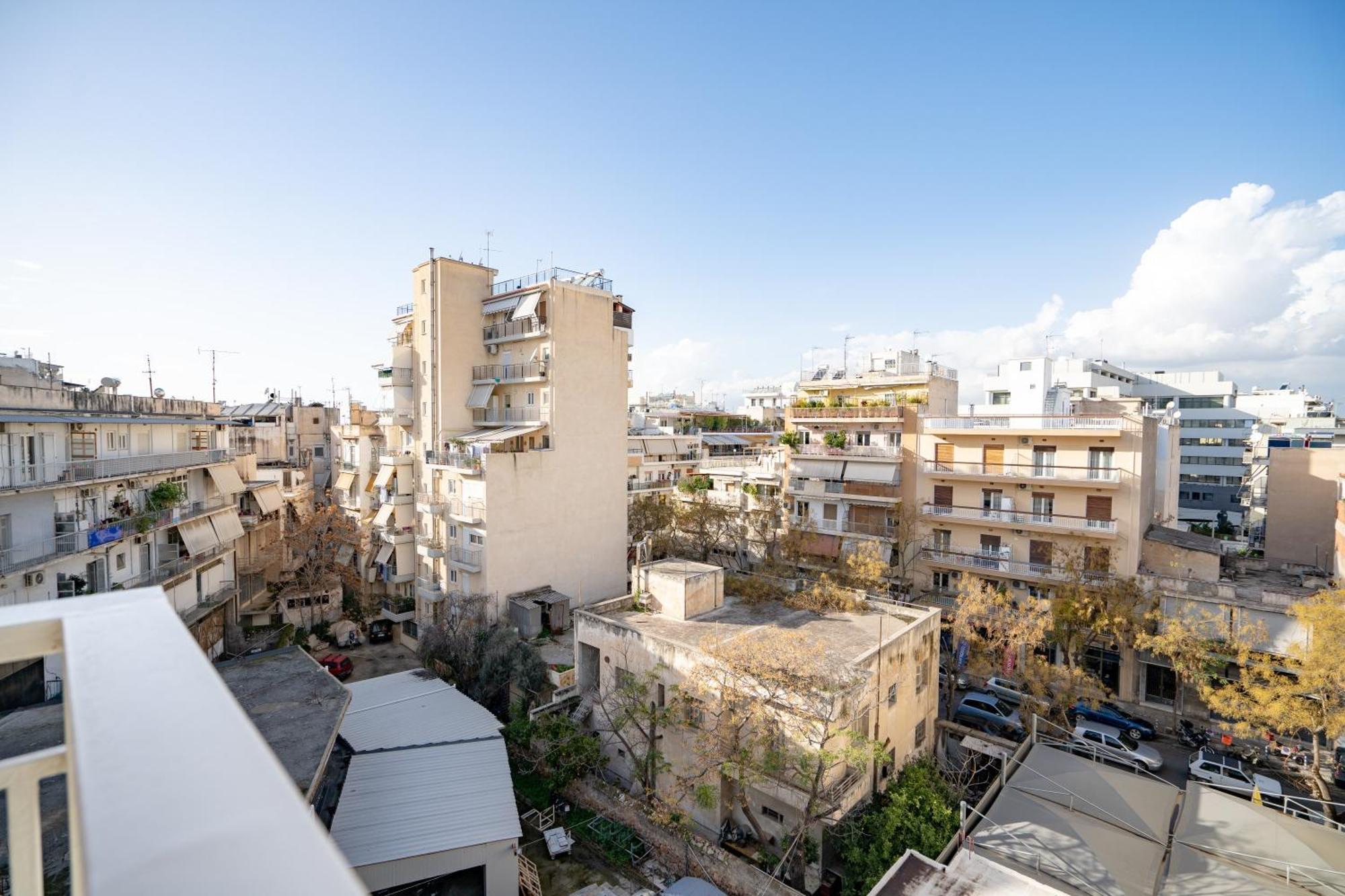 Agios Ioannis Metro St. 2 Bedrms 6 Pers. Apartment Ateny Zewnętrze zdjęcie
