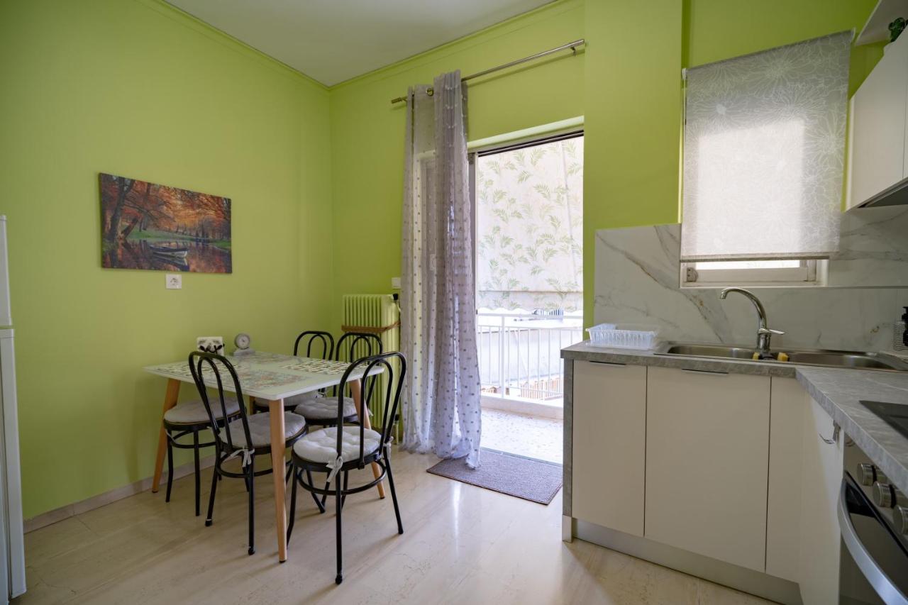 Agios Ioannis Metro St. 2 Bedrms 6 Pers. Apartment Ateny Zewnętrze zdjęcie