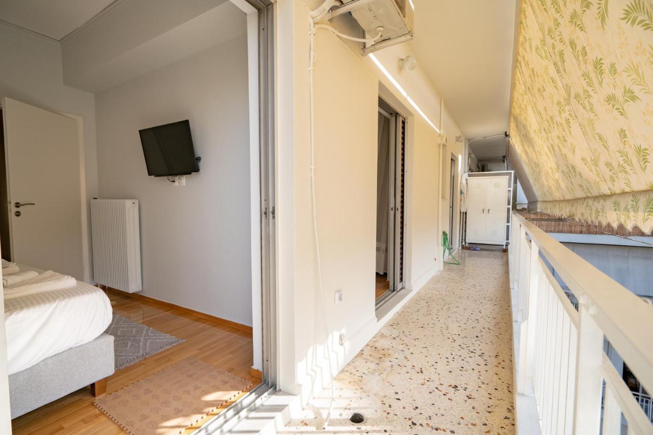 Agios Ioannis Metro St. 2 Bedrms 6 Pers. Apartment Ateny Zewnętrze zdjęcie