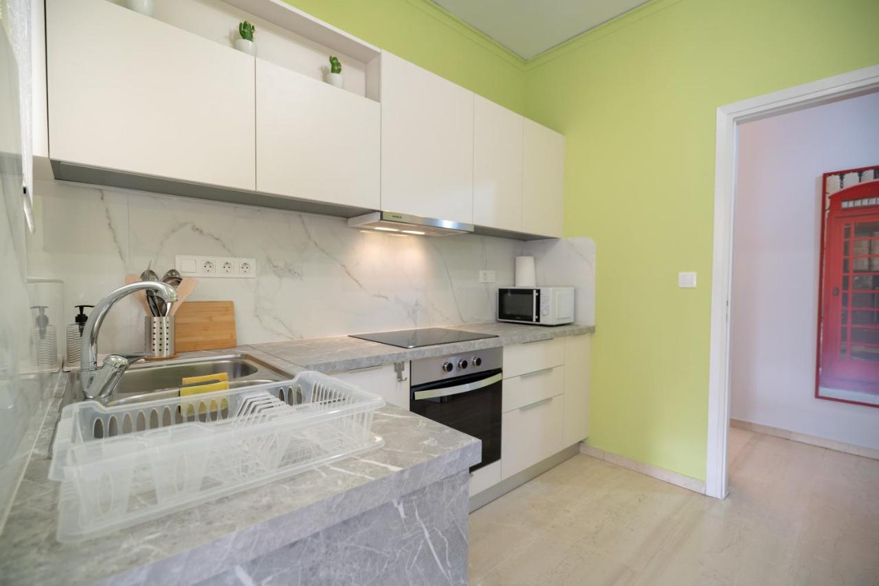Agios Ioannis Metro St. 2 Bedrms 6 Pers. Apartment Ateny Zewnętrze zdjęcie